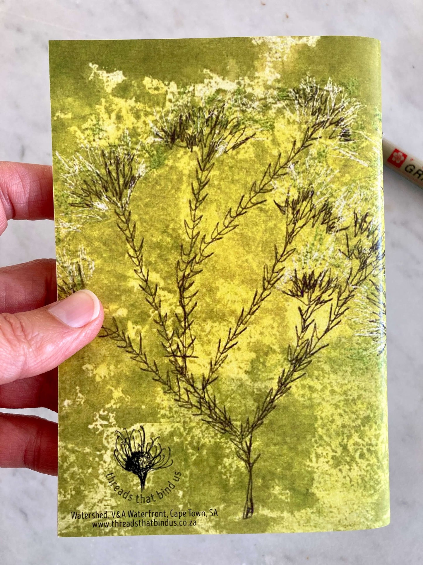 Printed Fynbos A6 Notebook
