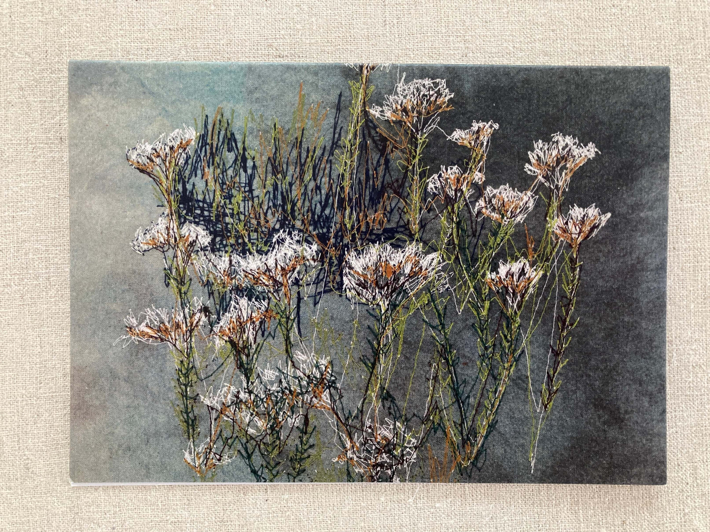 A5 Blombos Greeting Card (Blank inside)