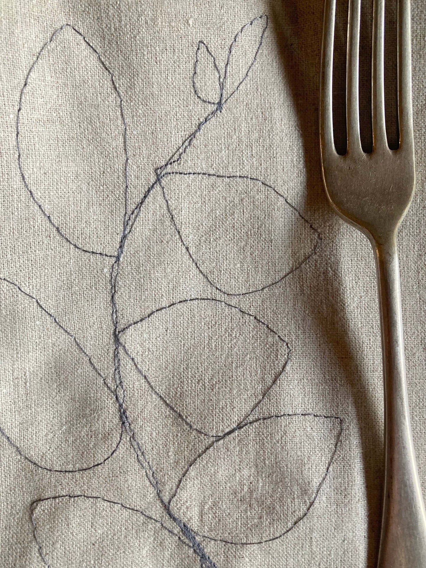 Hemp Leaf Napkins (set of 4)