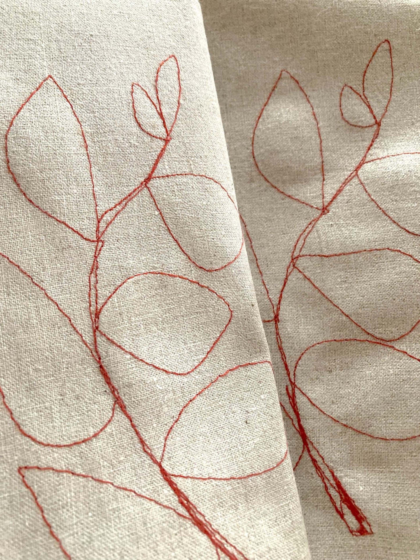 Hemp Leaf Napkins (set of 4)