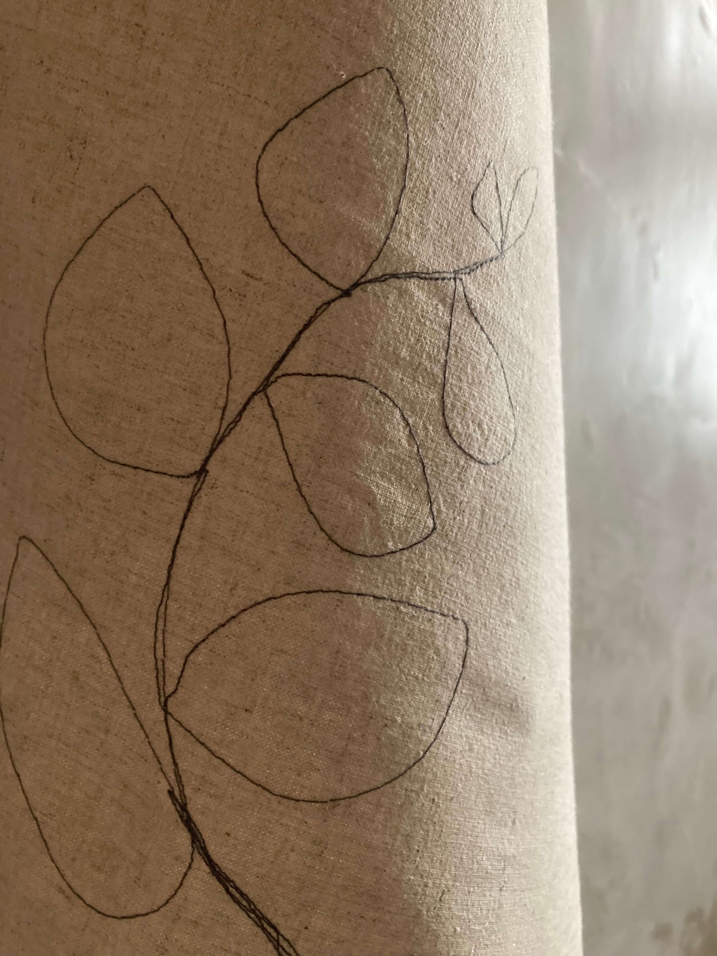 Hemp Leaf Tea Towel / Hand Towel