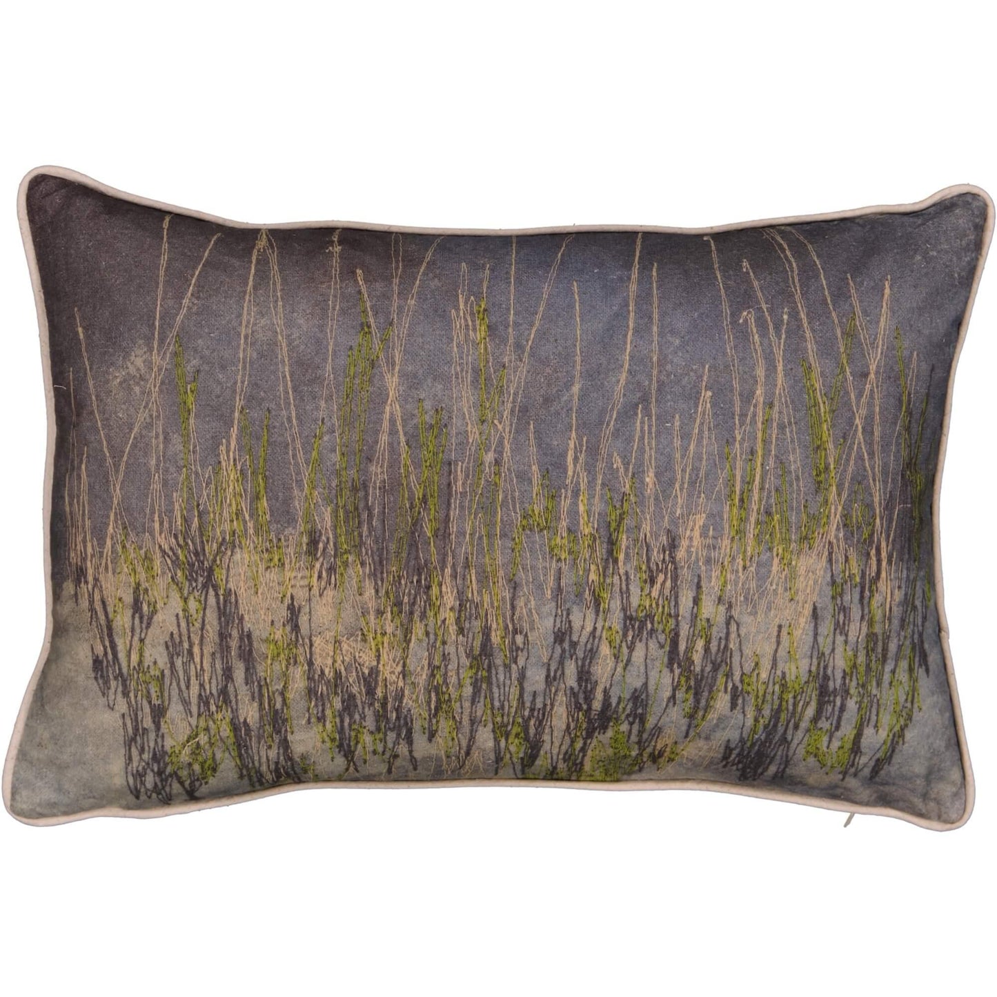 New Shoots Wetlands Cushion Cover (Printed) - threads that bind us