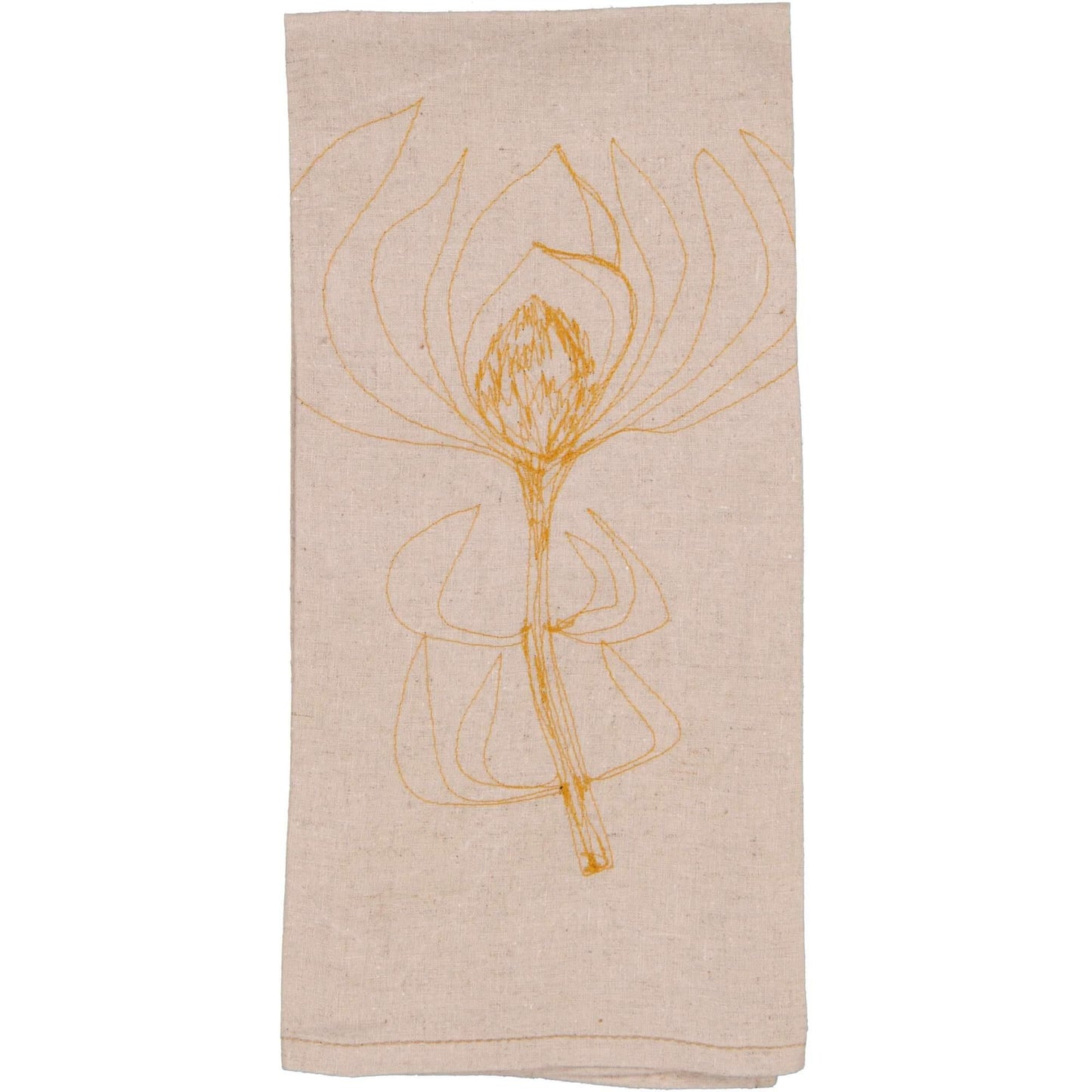 Hemp Leuca Tea Towel / Hand Towel - threads that bind us