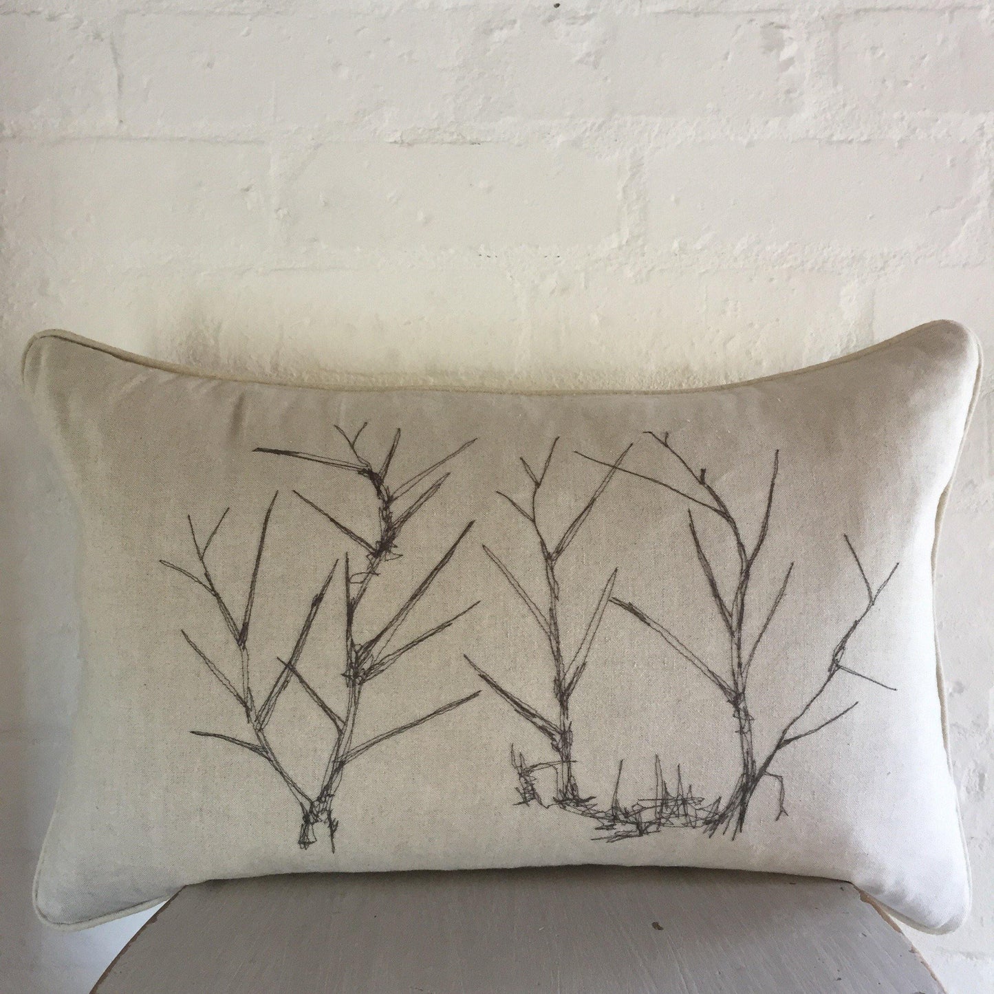 Thorns Cushion Cover - threads that bind us