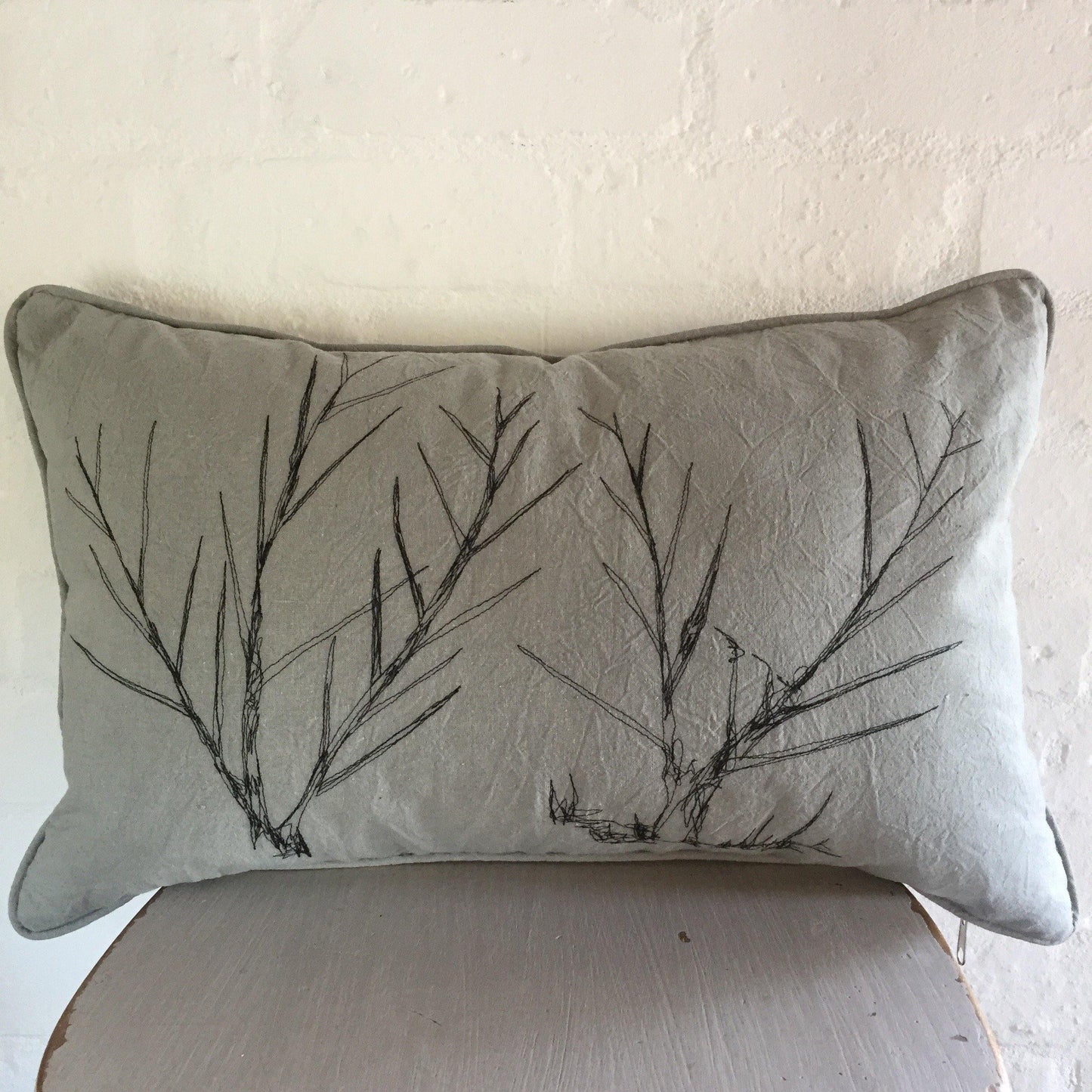 Thorns Cushion Cover - threads that bind us