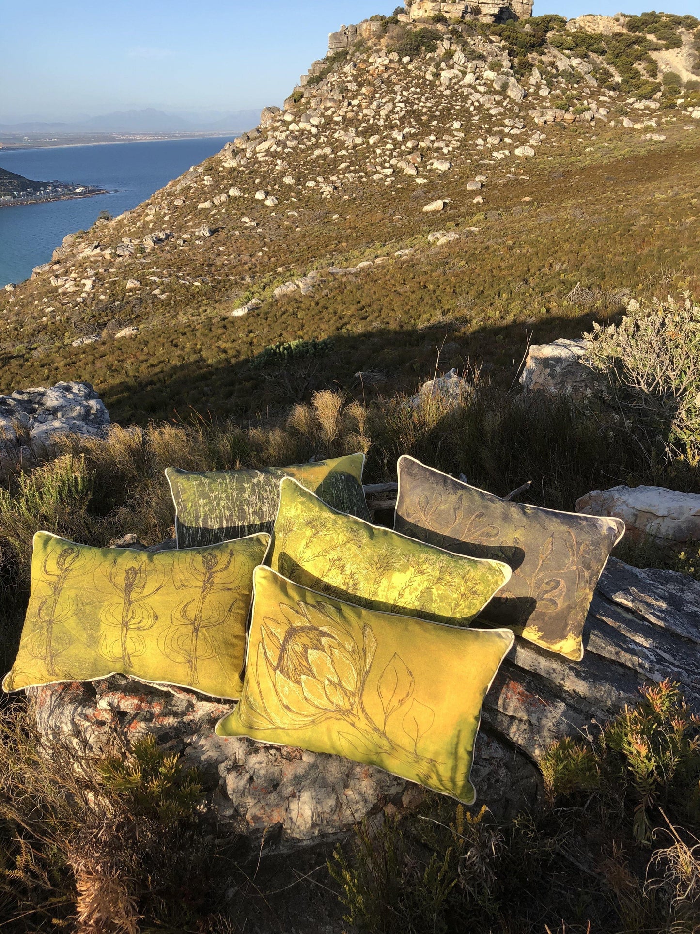 Vintage Leaves Cushion Cover (Printed) - threads that bind us
