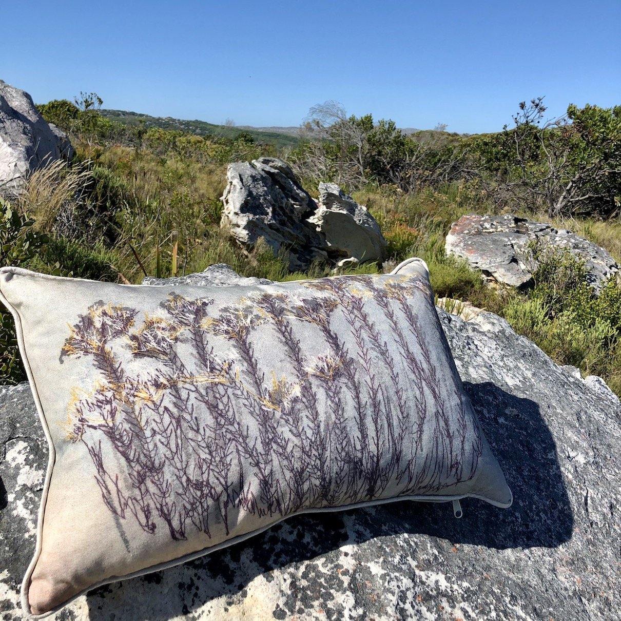 Sunrise Metalasia Cushion Cover (Printed) - threads that bind us