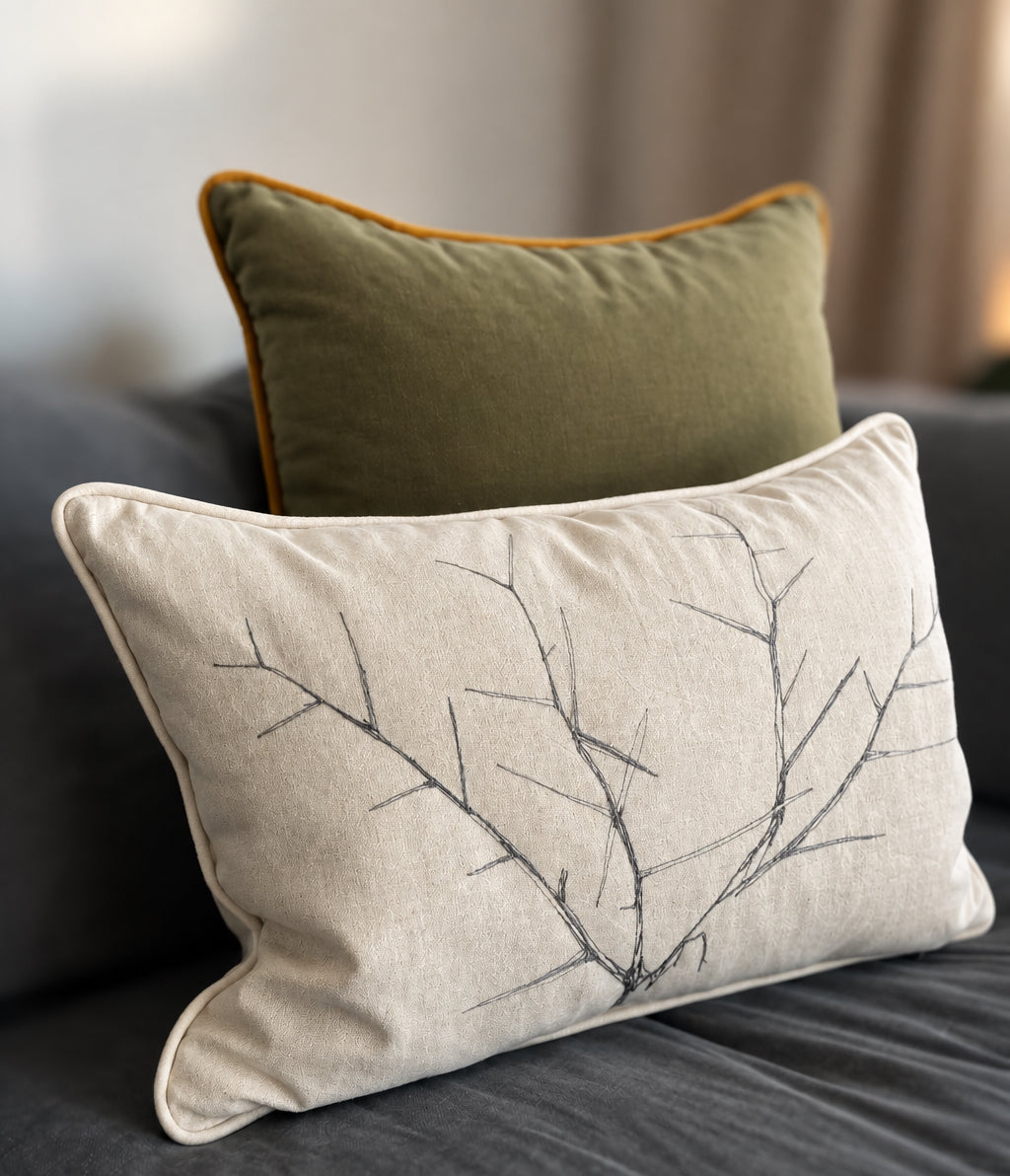 Thorns Cushion Cover (Stitched)