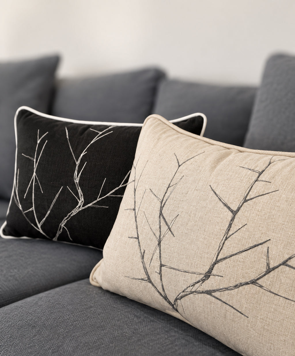 Thorns Cushion Cover (Stitched)