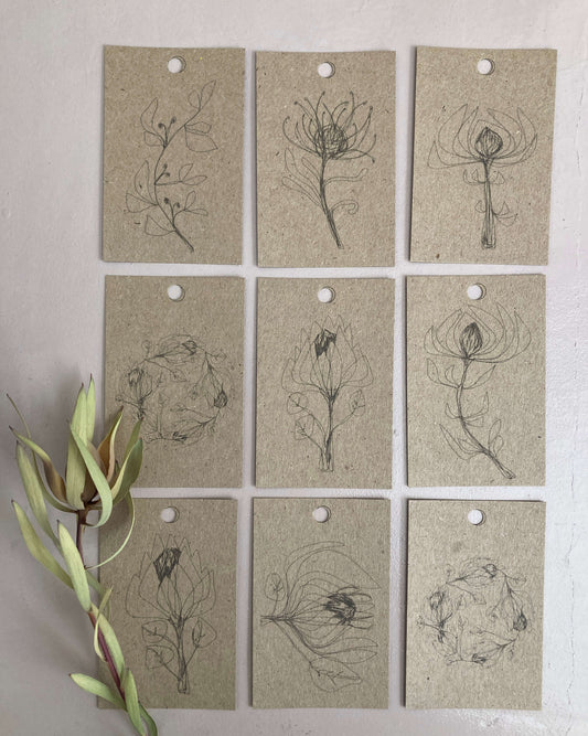 Printed Gift Tags | Fynbos Collection