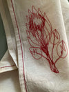 SALE Napkin Red Protea (COTTON)