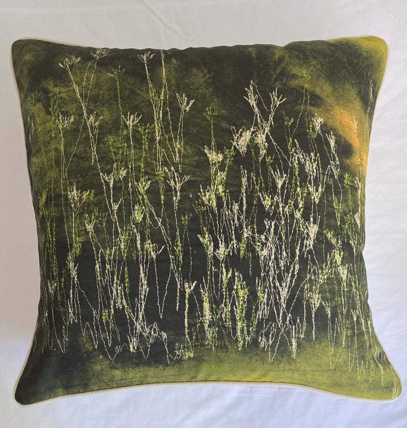 100% Cushion Cover natural (Printed). Locally made home decor.