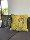 Chartreuse Protea Cushion Cover (Printed)