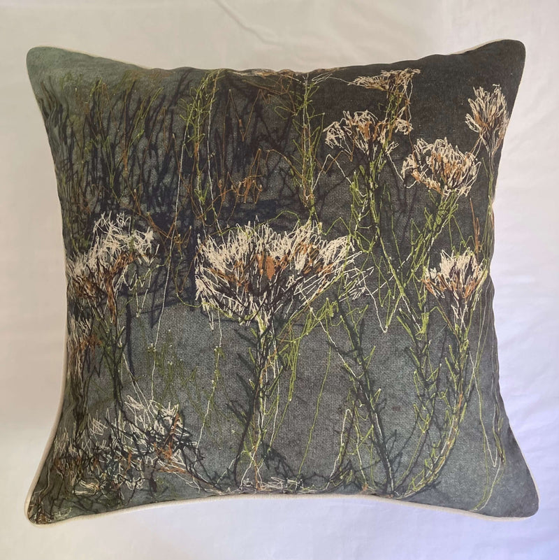 Blombos rectangle cushion. Printed 100% Cotton Cushion 