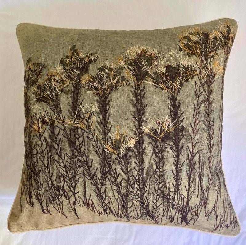 Sunrise Metalasia Cushion Cover (Printed) - threads that bind us