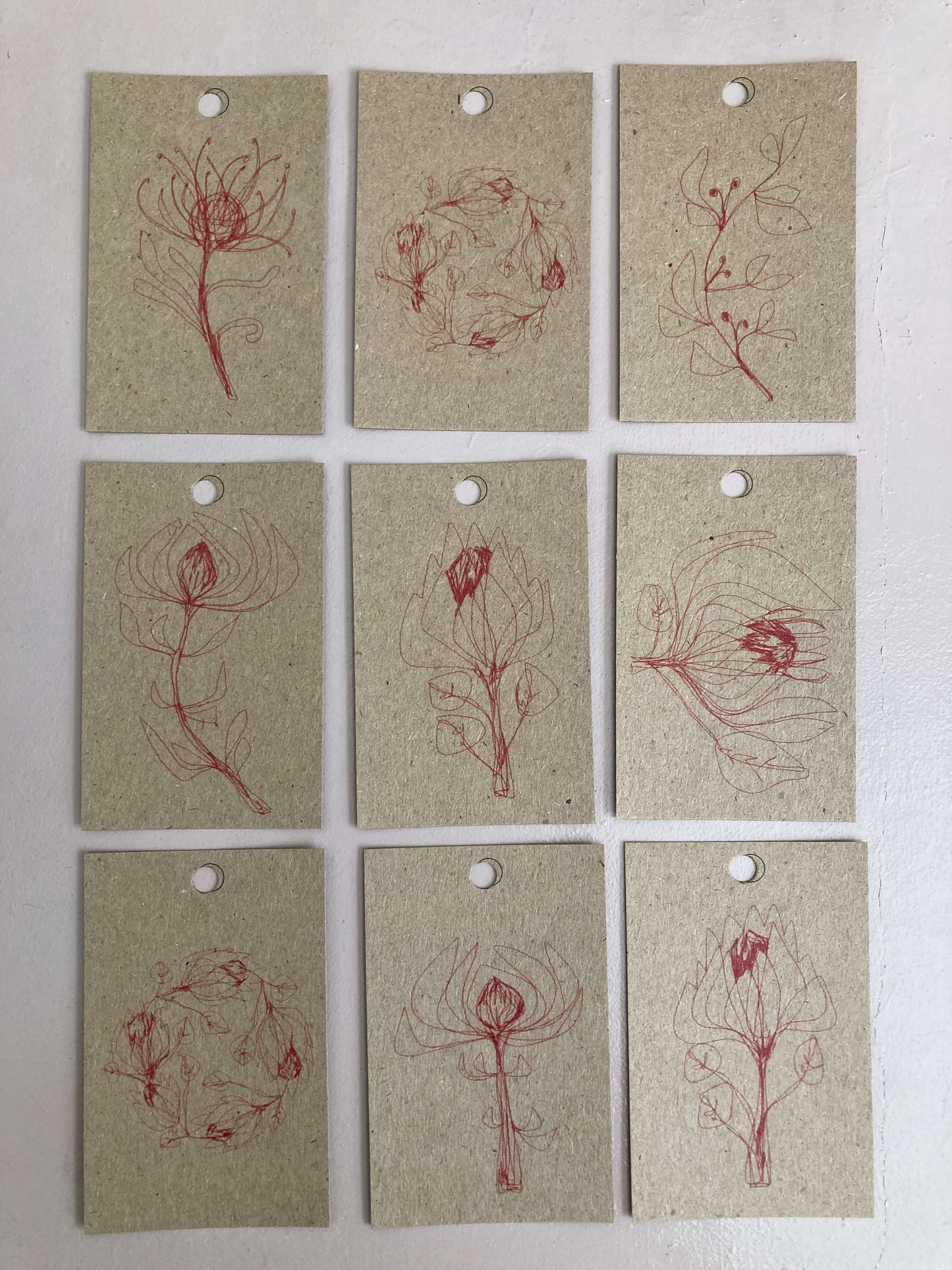 Printed Gift Tags | Fynbos Collection