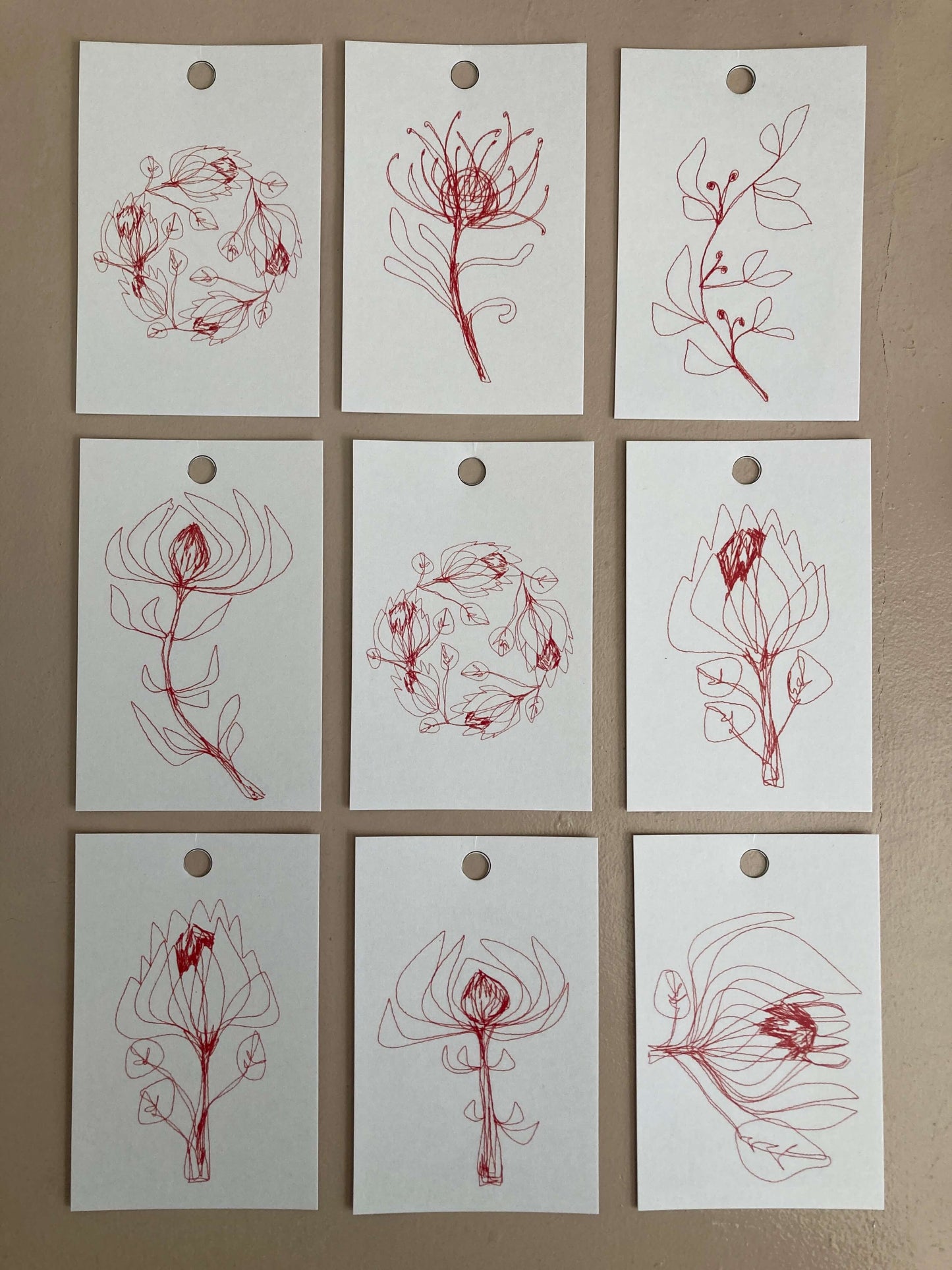 Printed Gift Tags | Fynbos Collection