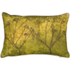 Chartreuse Metalasia Cushion Cover (Printed). Locally made home decor.