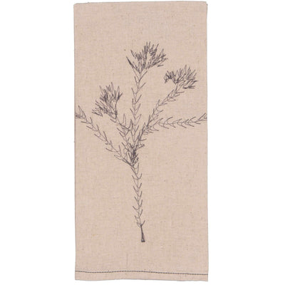 Hemp Fynbos Tea Towel / Hand Towel - threads that bind us