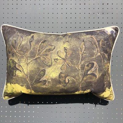 Vintage Leaves Cushion Cover (Printed) - threads that bind us